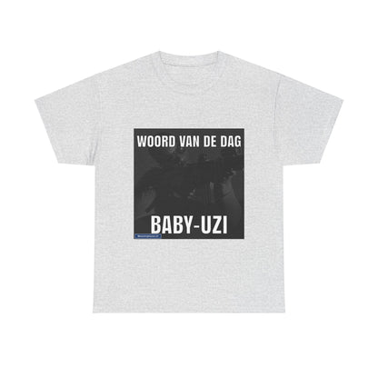 „Baby Uzi“ Wort des Tages T-Shirt 