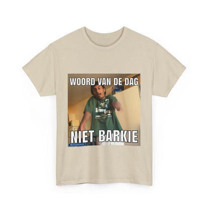 ''niet 100'' Word of the day T-shirt Custom print