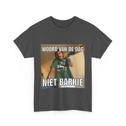 ''niet 100'' Word of the day T-shirt Custom print