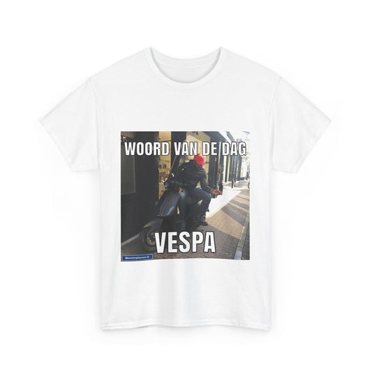 ''Vespa'' Word of the day T-shirt - Meesterplusser.nl