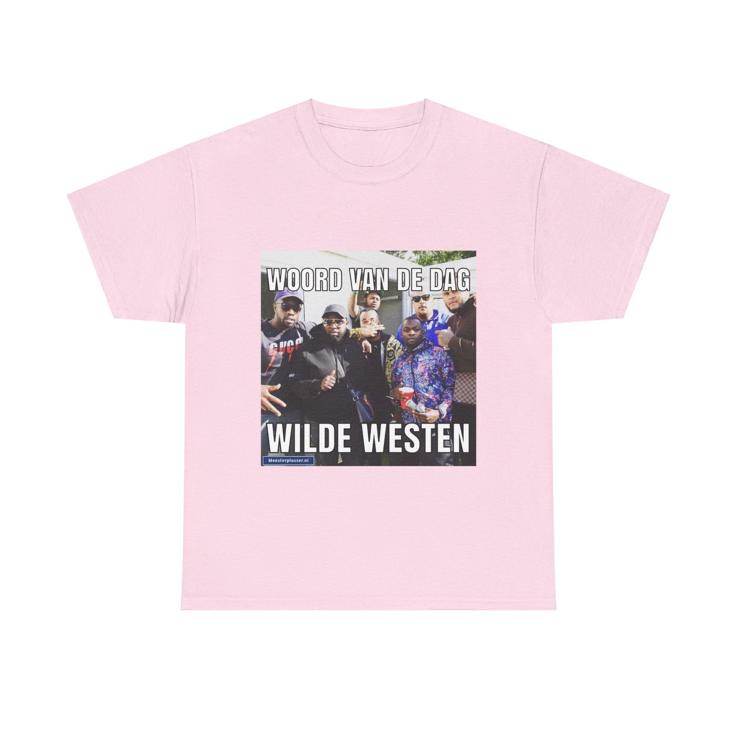 T-Shirt „Wilder Westen“ mit dem Wort des Tages 