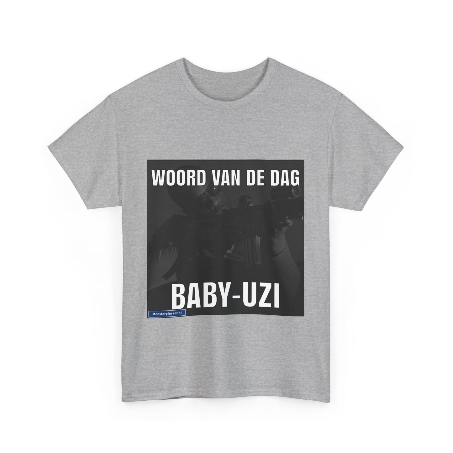 „Baby Uzi“ Wort des Tages T-Shirt 