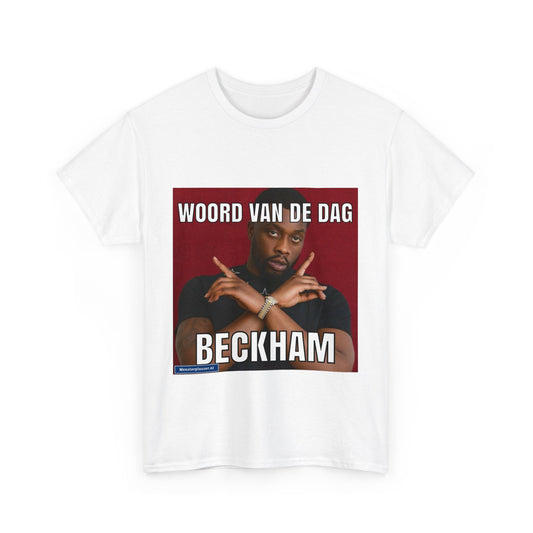 „Beckham“-Wort des Tages-T-Shirt 