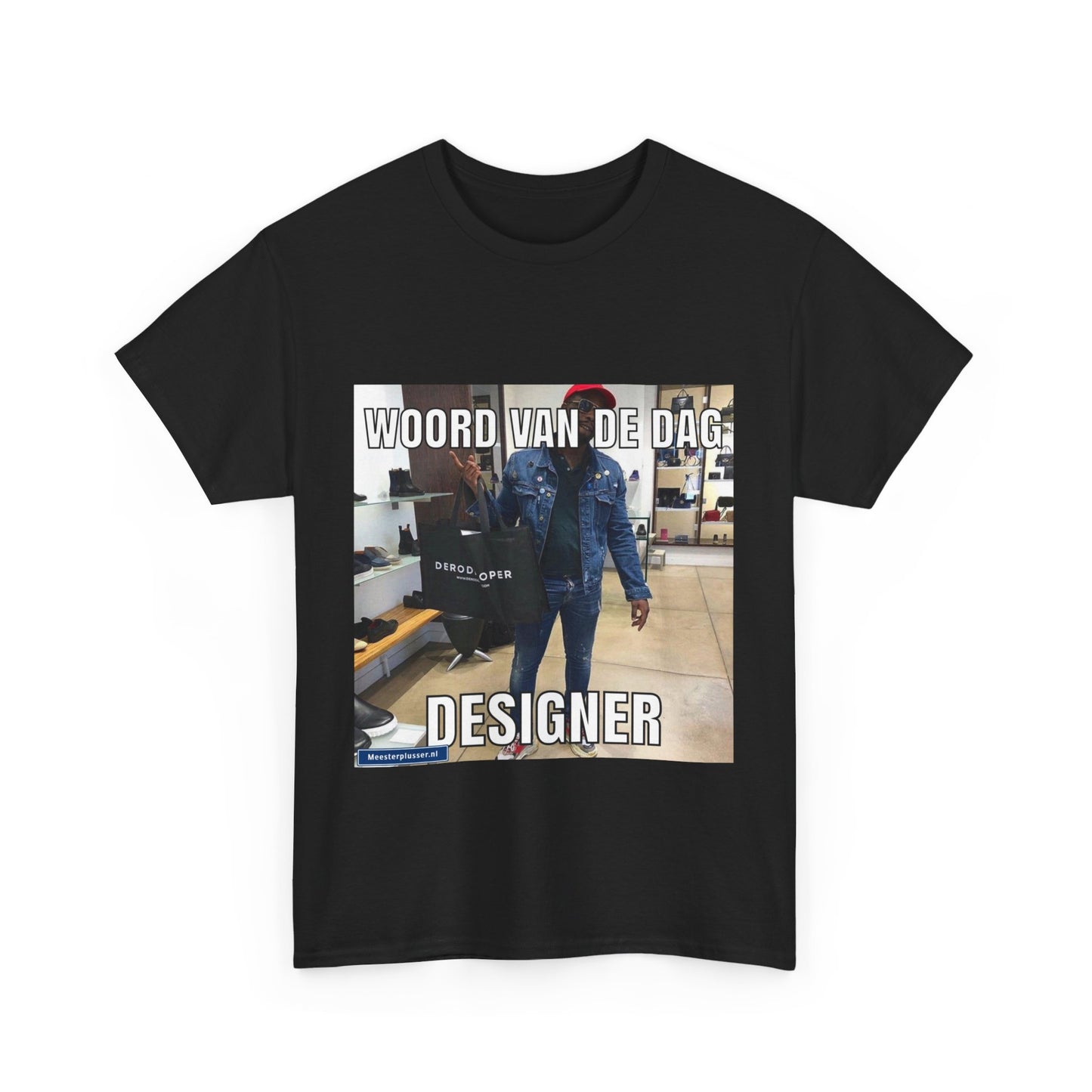 „Designer“-Wort des Tages-T-Shirt 